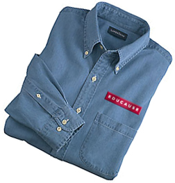 EDUCAUSE offers logowear