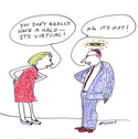 You don't really have a halo — it's virtual!
<br />No. It's not!