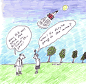 Wow. H.P. will spend one billion on travel this year! 
<br />Wow! So they're going to the moon?