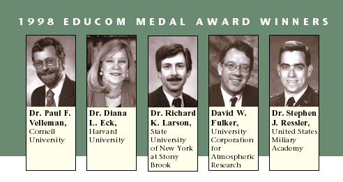 1998 Educom Medal Award Winners