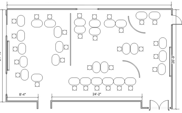 Figure 1. A Possible Layout for the MIX Lab