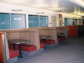 Diner-Style Seating at University of Nevada Las Vegas Library
