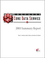 2003 Summary Report Cover