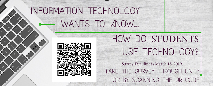 snippet of flyer and QR code