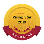 EDUCAUSE Award Badge: Rising Star 2019