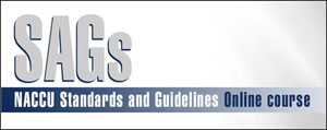 NACCU Standards and Guidelines (SAGs) Online course