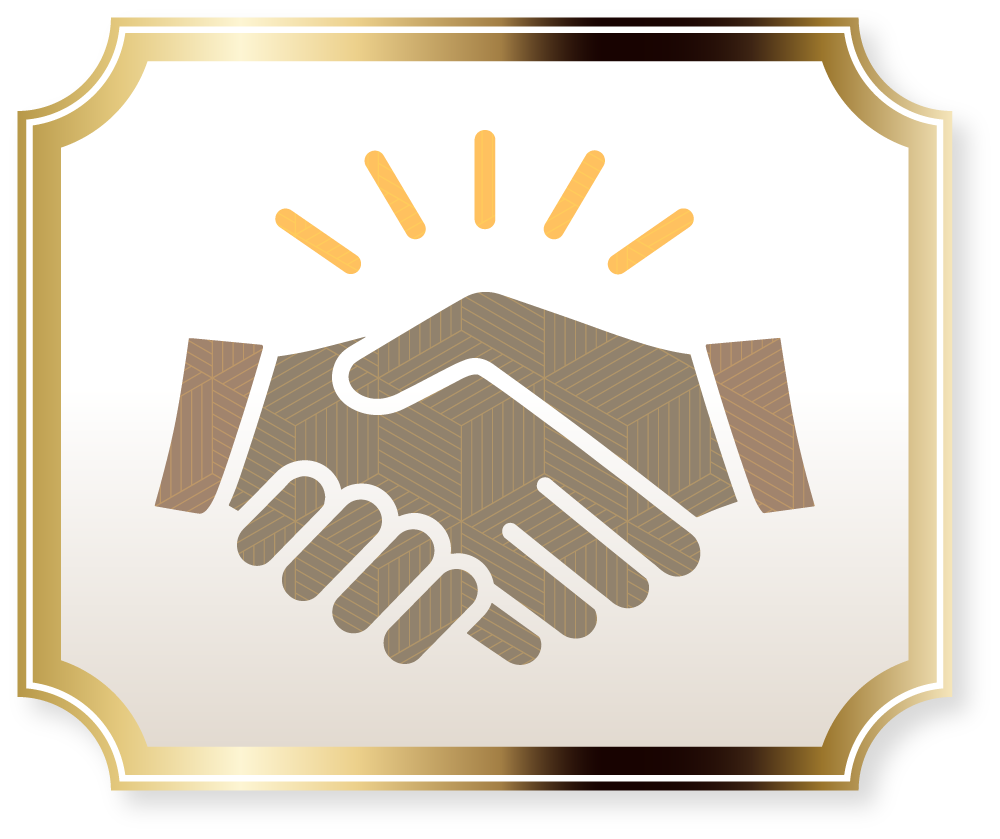 Icon representing strong partnerships